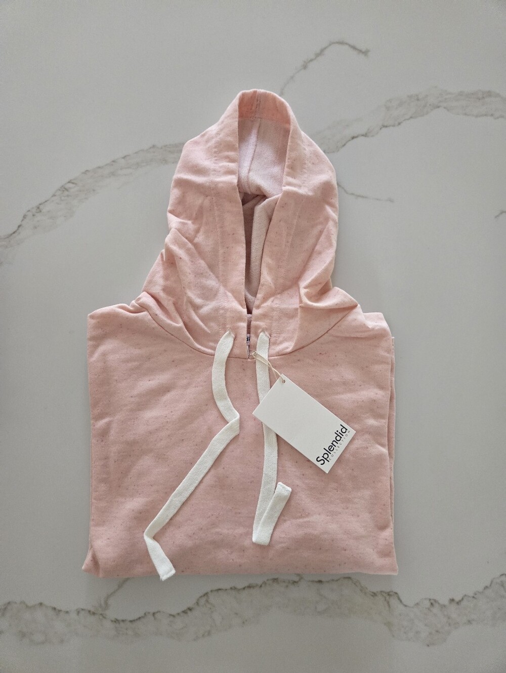NWT Splendid Light Pink Hooded Sweatshirt